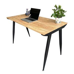Bàn làm việc 120x60cm hệ CONE chân sắt lắp ráp HBCO002