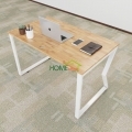 Bàn làm việc 120x70cm MConcept chân sắt lắp ráp HBMC004