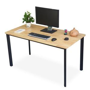 Bàn làm việc 140×70 hệ Oval Concept lắp ráp HBOV005