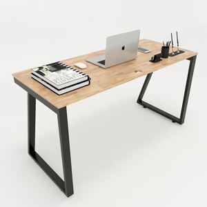 Bàn làm việc 140x60cm Trapeze II Concept lắp ráp HBTH003