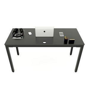 Bàn làm việc 140x60cm UConcept chân sắt lắp ráp HBUC003