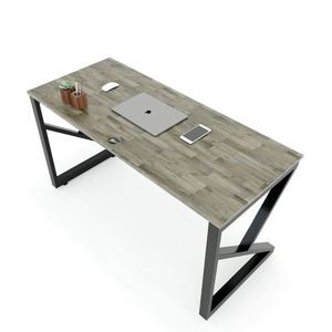 Bàn làm việc 140x70cm KConcept chân sắt lắp ráp HBKC005