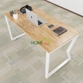 Bàn làm việc 140x70cm MConcept chân sắt lắp ráp HBMC005