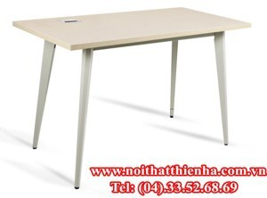 Bàn làm việc 1m2 chân sắt 1902B12