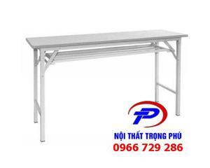 Bàn làm việc Xuân Hòa BOV-1605B - chân sắt, gấp