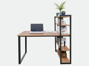Bàn làm việc có giá sách BLV-01-01