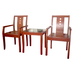 Bàn làm việc gỗ khung sắt liền kệ BSK02