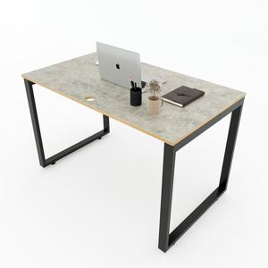 Bàn làm việc gỗ Plywood melamin hệ Rectang HBRT045 - 120x70cm