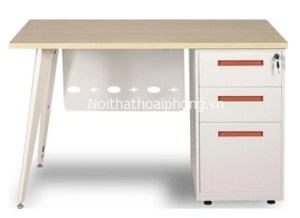 Bàn làm việc hộc liền Hòa Phát LUX120SHLYC10