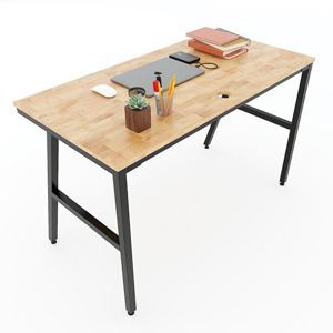 Bàn làm việc SIBA SPD68145 120x60x75(cm) chân sắt Trapez 2 lắp ráp