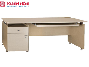 Bàn làm việc Xuân Hòa BVP-12-04B - chân gỗ