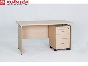 Bàn làm việc Xuân Hòa BVP-12-03 - chân gỗ