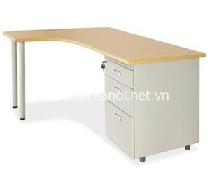 Bàn làm việc văn phòng lượn trái NT190 BLT14CT-HS3