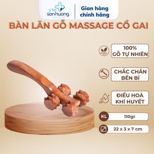 Bàn lăn gỗ massage cổ gai