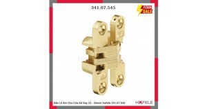 Bản lề Âm 22 - 26mm Hafele 341.07.545