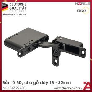 Bản lề âm 3 chiều Häfele 342.79.300 màu đen