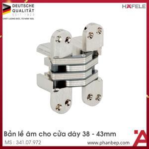 Bản lề âm không điều chỉnh Hafele 341.07.972