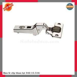 Bản lề BLUM 342.15.516 (clip 100 độ)