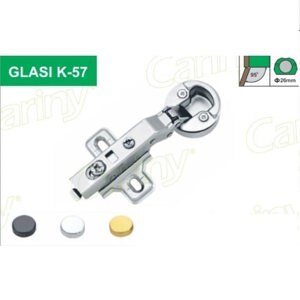 Bản lề cho cánh cửa kính Cariny Glasi K57