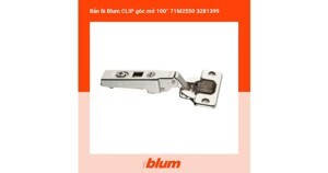 Bản lề CLIP góc mở 100° Blum 71M2550