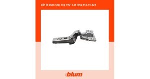 Bản lề clip lọt lòng Blum 342.15.524