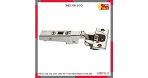 Bản lề clip top giảm chấn Blum 342.46.600