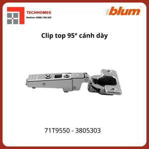 Bản lề CLIP top góc mở 95° dành cho cửa dày 24 - 32mm 71T9550