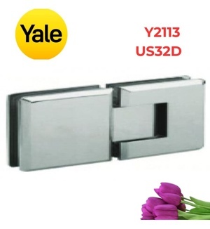 Bản lề cửa kính Yale Y2113 US32D