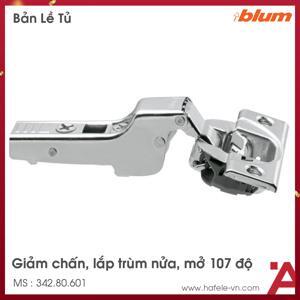 Bản lề giảm chấn blum 342.80.601