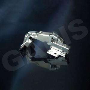 Bản lề giảm chấn lắp thẳng góc mở 165 độ Garis GH04A