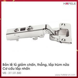 Bản lề giảm chấn trùm ngoài Hafele 311.01.500