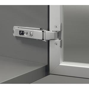 Bản lề khung nhôm cong nhiều  màu sáng 311.68.512