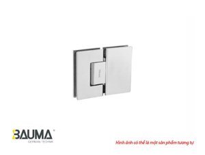 Bản lề kính-kính 180 độ Bauma (Hafele) 981.77.947