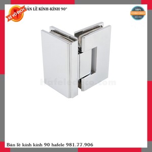 Bản lề kính kính 90 Hafele 981.77.906