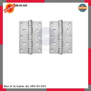 Bản lề lá Hafele 489.05.025 - 127x89x3 mm, 4 bi