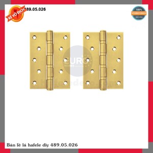 Bản lề lá Hafele 489.05.026 - 127x89x3 mm, 4 bi