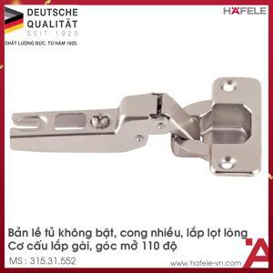 Bản lề Metalla A 110 độ trùm ngoài không bật Hafele 315.31.552