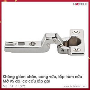 Bản lề Metalla A 95 độ  Hafele 311.81.502