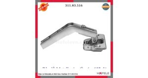 Bản lề Metalla A Hafele 311.83.516