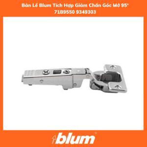 Bản lề tích hợp giảm chấn góc mở 95°dành cho cửa dày 24 - 32mm Blum 71B9550