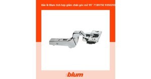 Bản lề tích hợp giảm chấn góc mở 95°dành cho cửa dày 24 - 32mm Blum 71B9750