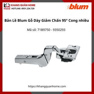 Bản lề tích hợp giảm chấn góc mở 95°dành cho cửa dày 24 - 32mm Blum 71B9750