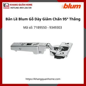 Bản lề tích hợp giảm chấn góc mở 95°dành cho cửa dày 24 - 32mm Blum 71B9550