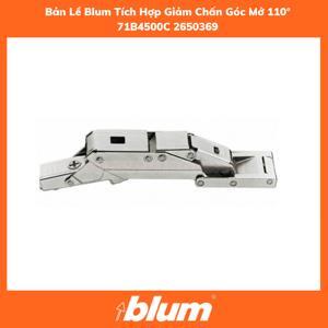 Bản lề tích hợp giảm chấn góc mở 110°CRISTALLO dành cho cửa kính Blum 71B4500C