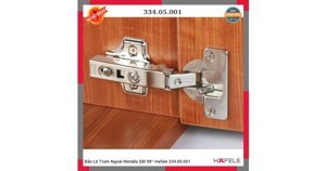 Bản lề trùm ngoài Metalla SM 98º Hafele 334.05.001