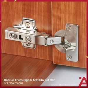 Bản lề trùm ngoài Metalla SM 98º Hafele 334.05.001