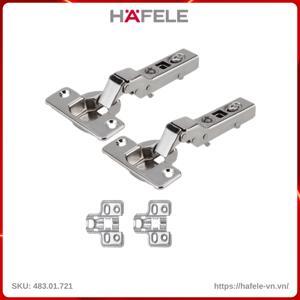 Bản lề  trùm nửa giảm chấn Hafele 483.01.721