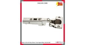 Bản lề tủ bếp Clip top Hafele 342.83.500