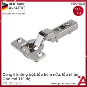 Bản lề tủ bếp giảm chấn Hafele 315.06.351