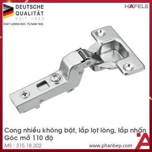 Bản lề tủ bếp Metalla SM 110° Hafele 315.18.302